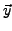 $ \vec{y}$
