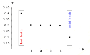 Temperature Gradient XZ Model